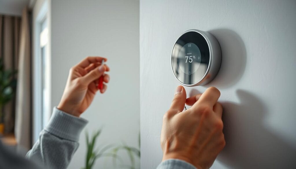 DIY thermostat installation