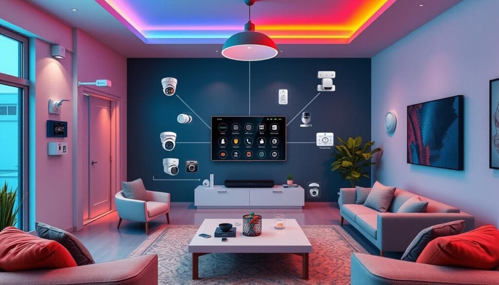 Smart home security integration