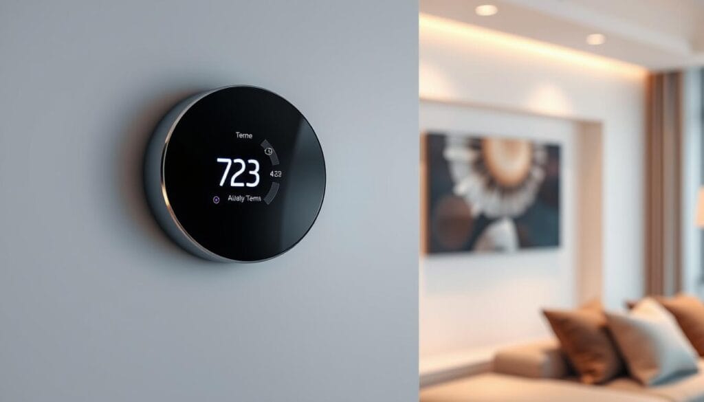 Smart thermostat adaptive temperature control