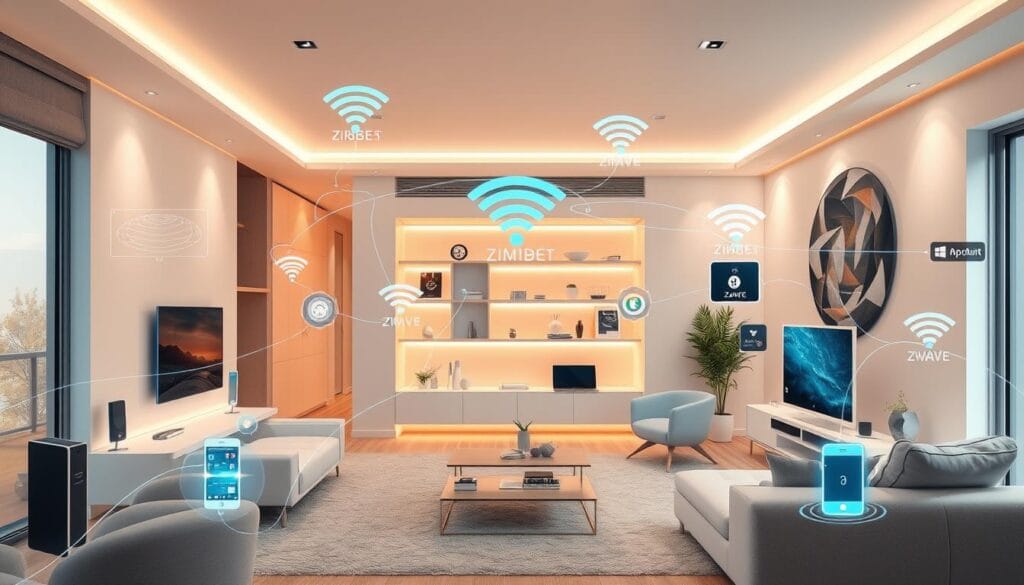 Wireless technology standards for smart homes