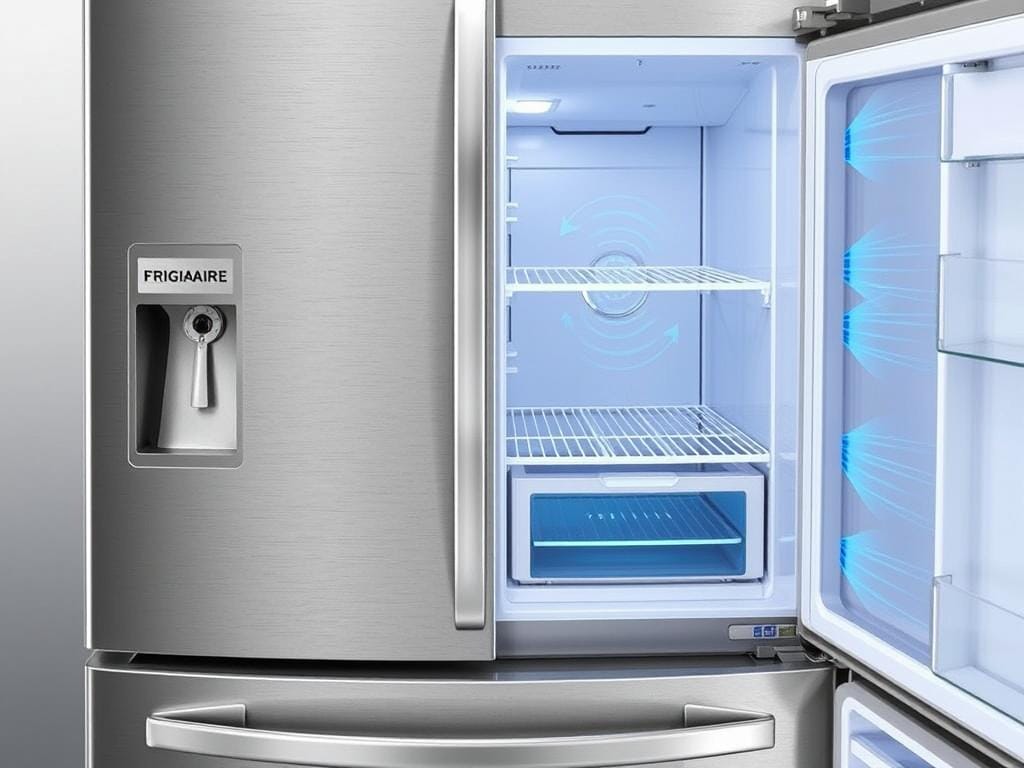 Frigidaire Gallery TwinTech refrigerator with dual cooling systems Frigidaire Gallery TwinTech refrigerator with dual cooling systems