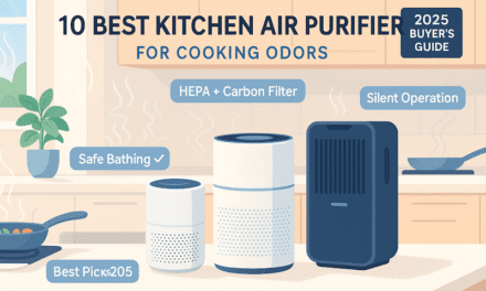 The 10 Best Kitchen Air Purifiers for Cooking Odors (2025 US Buyer’s Guide)