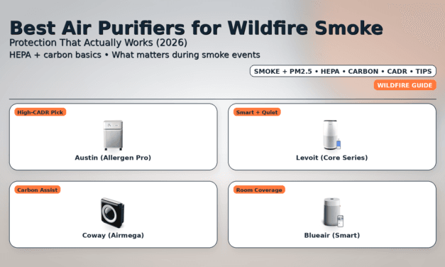 Best Air Purifiers for Wildfire Smoke: Protection That Actually Works (2026)