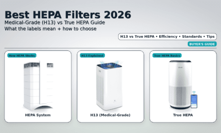 Best HEPA Filters 2026: Medical-Grade (H13) vs True HEPA Guide