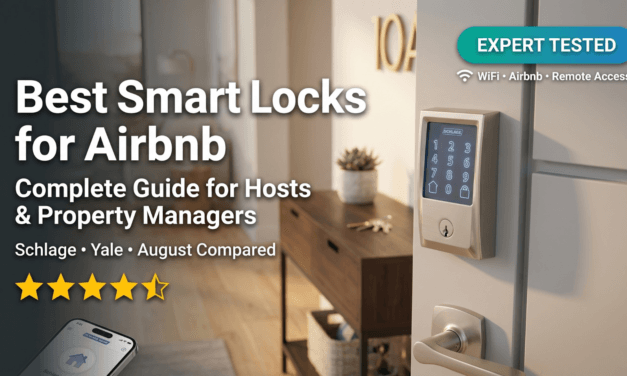 Best Smart Locks for Airbnb & Rental Properties (2026 Landlord Guide)