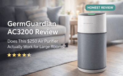 GermGuardian Air Purifier Review: Is This Airsafe+ XL AC3200 3-in-1 Tower Worth It?