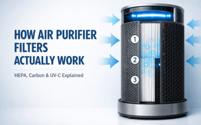 How Air Purifier Filters Actually Work: HEPA, Carbon & UV-C Explained