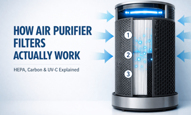 How Air Purifier Filters Actually Work: HEPA, Carbon & UV-C Explained