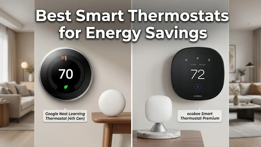 Best Smart Thermostats for Energy Savings in 2026